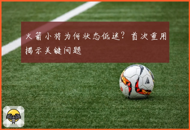 火箭小将为何状态低迷？首次重用揭示关键问题